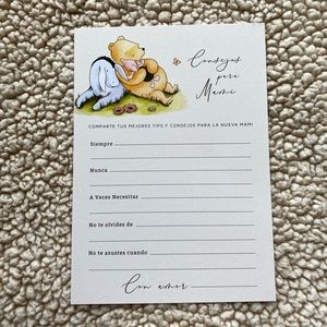 Consejos Para Mami (Advice for Mommy) - Baby Shower Cards (45 cards)